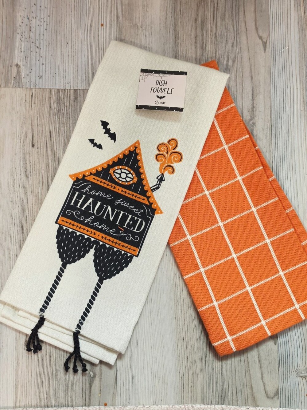 Target Bullseye Halloween 2026 Dish Towel Set - Home Sweet Haunted Home